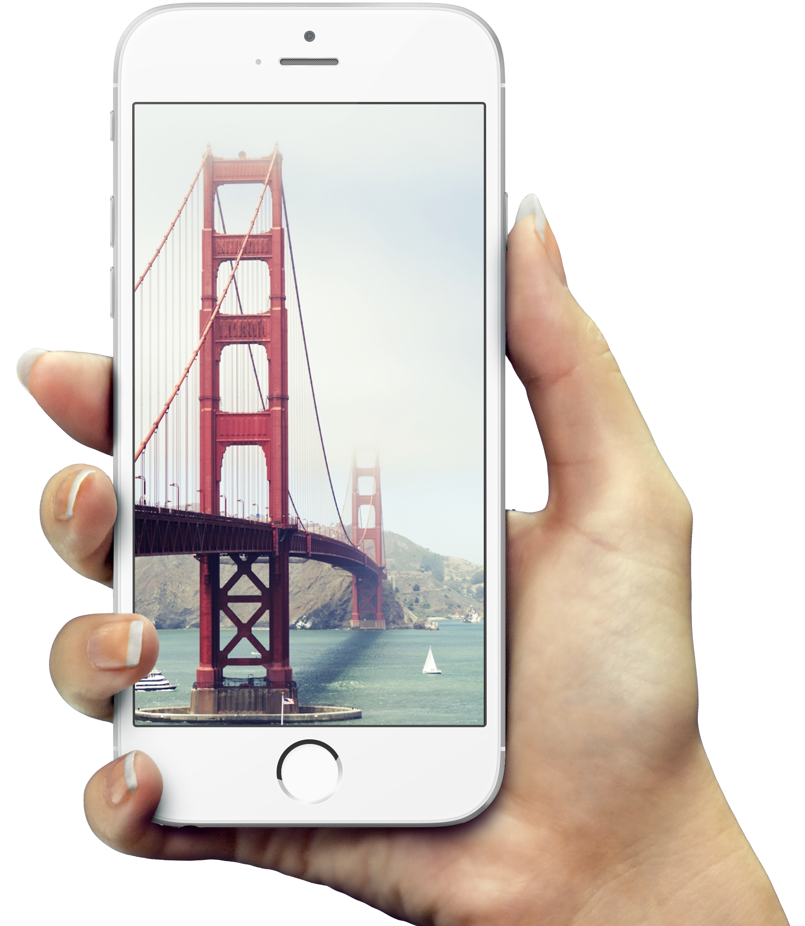 iphone image with bridge picture